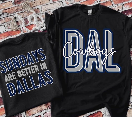 Sundays are better in - YOUTH Tee - Multiple teams