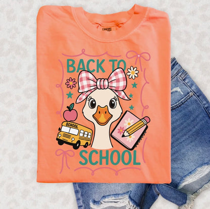 Girl School Goose