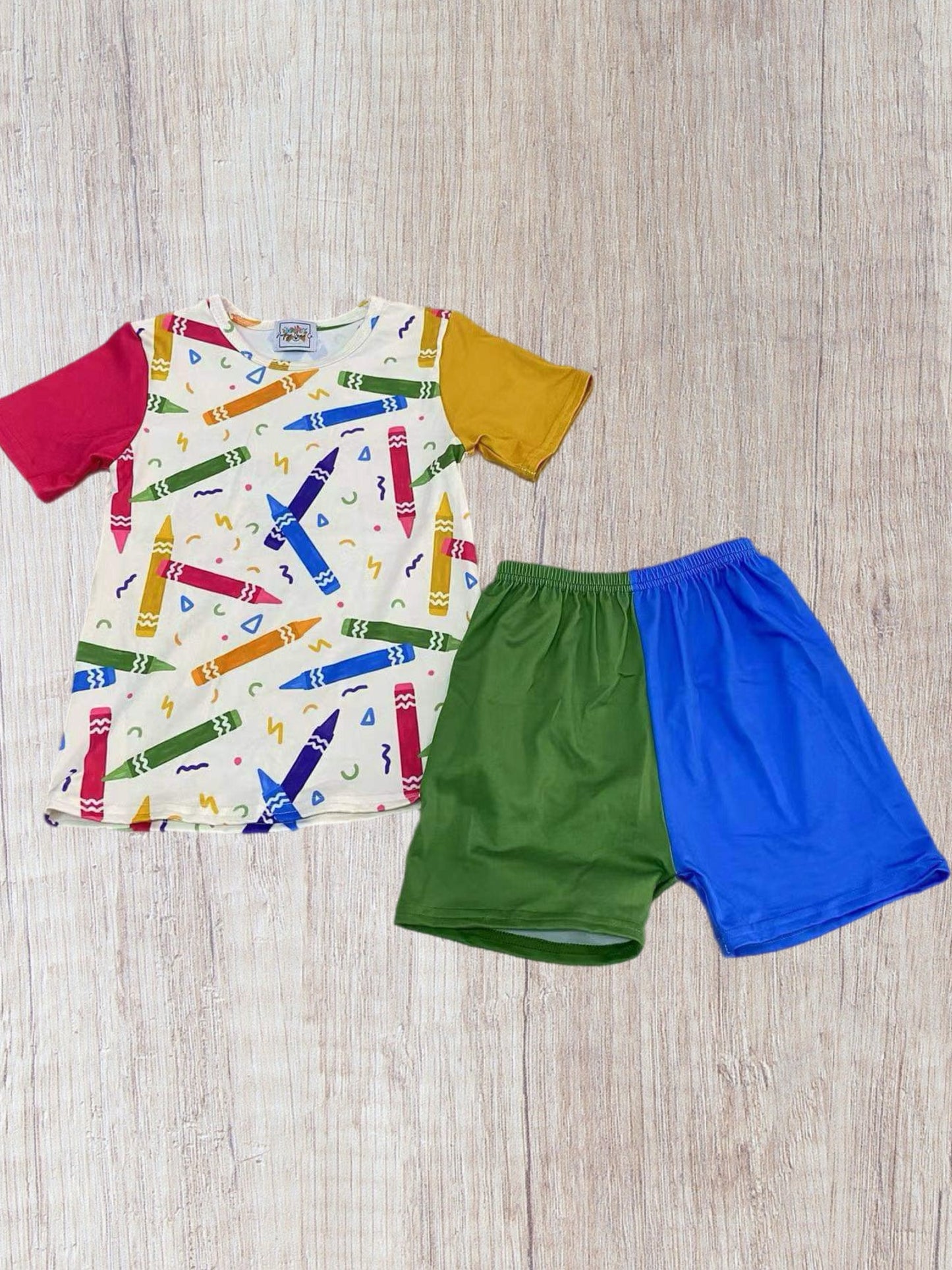 Color Me Short Set