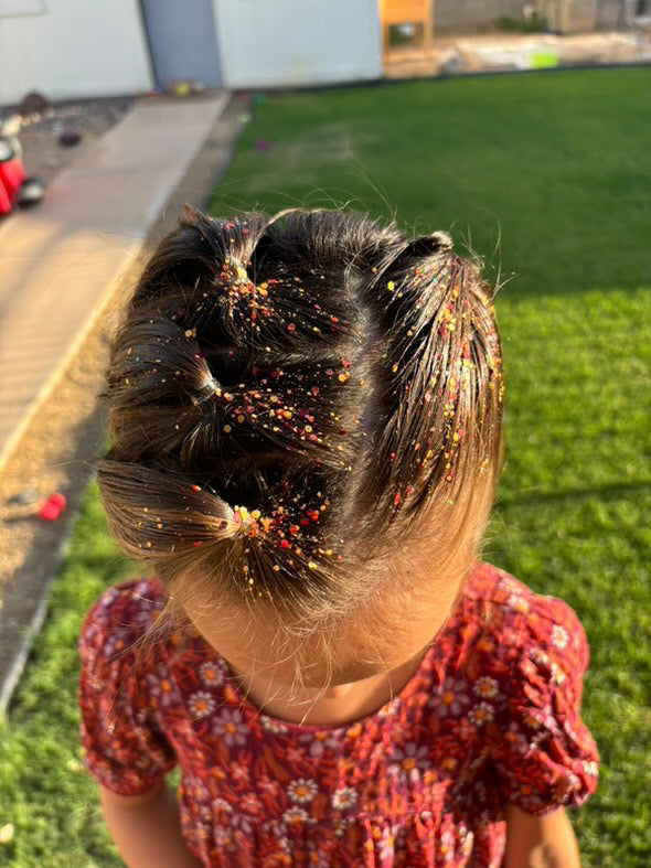 Bonfire Hair Glitter