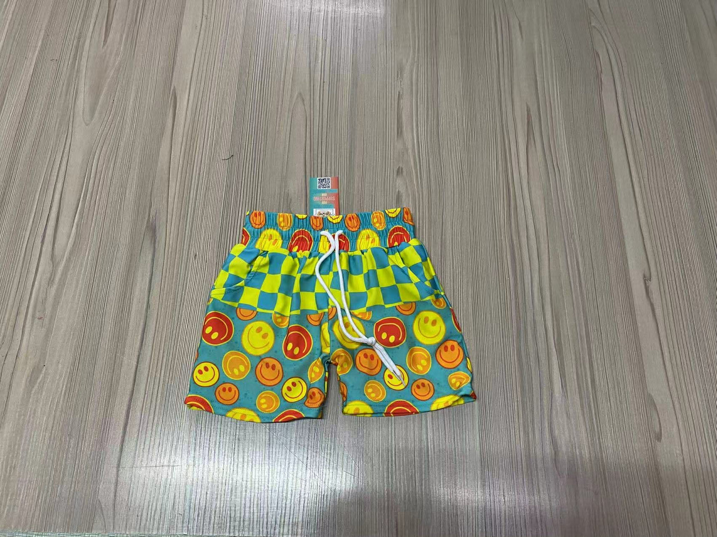Smiley Swim Trunks