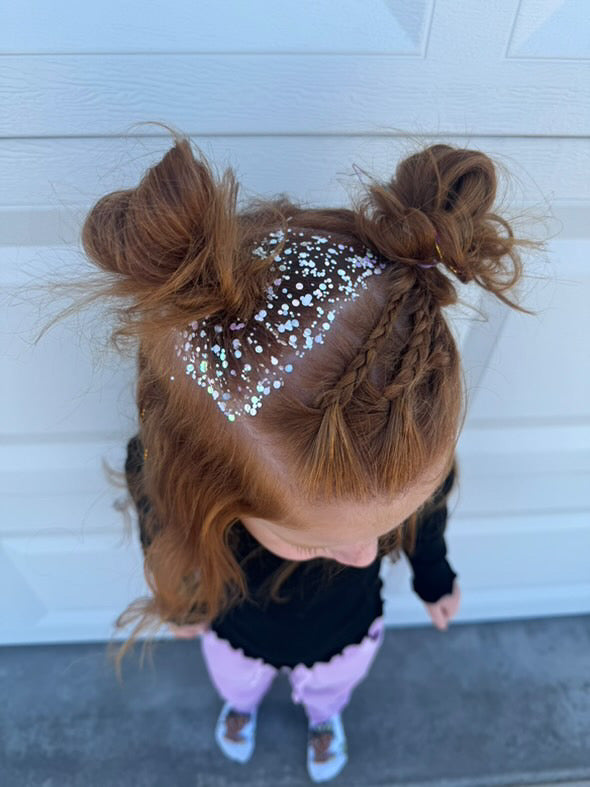 Winter Wonderland Hair Glitter Stack