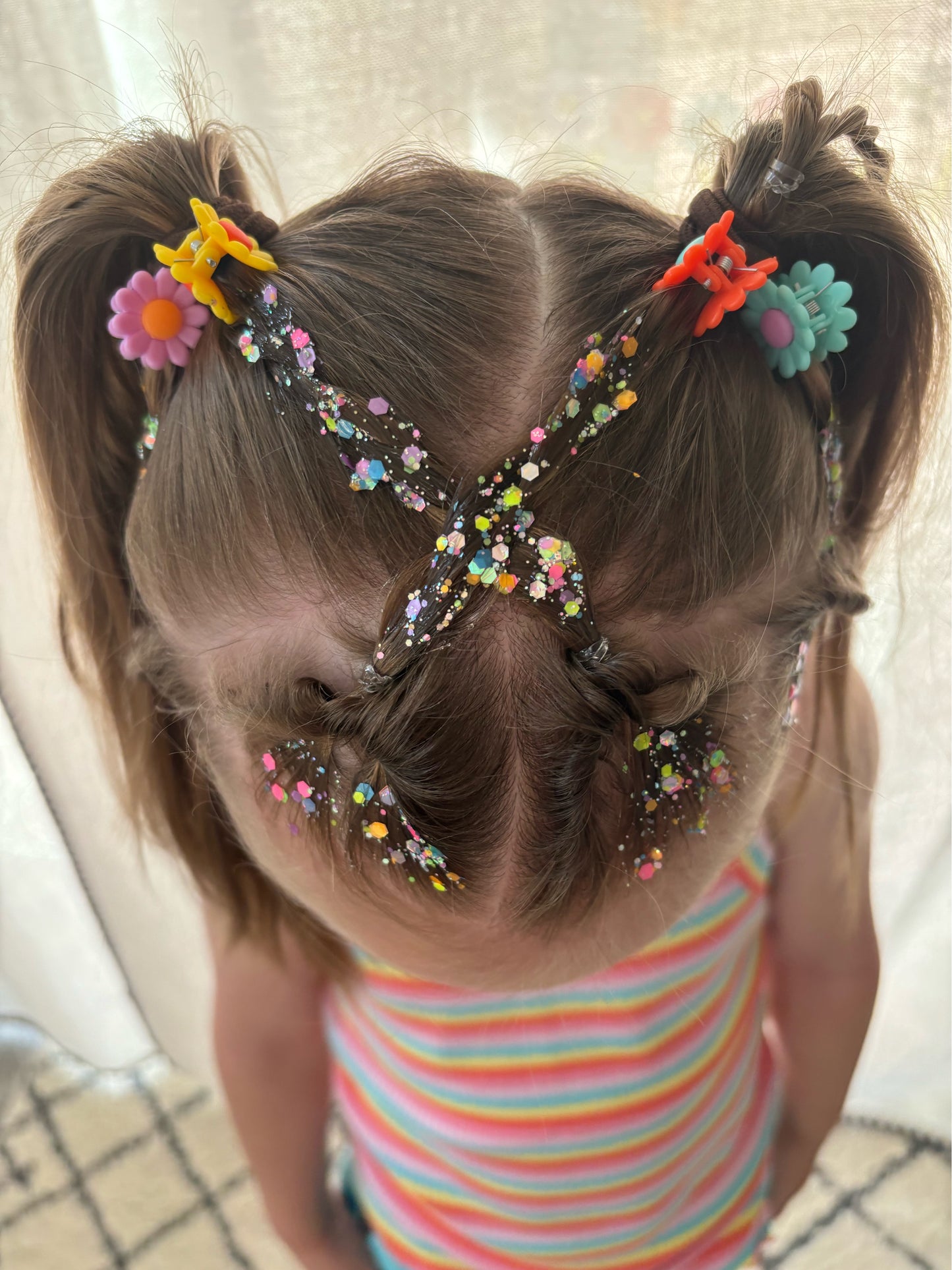 Glow Party Hair Glitter