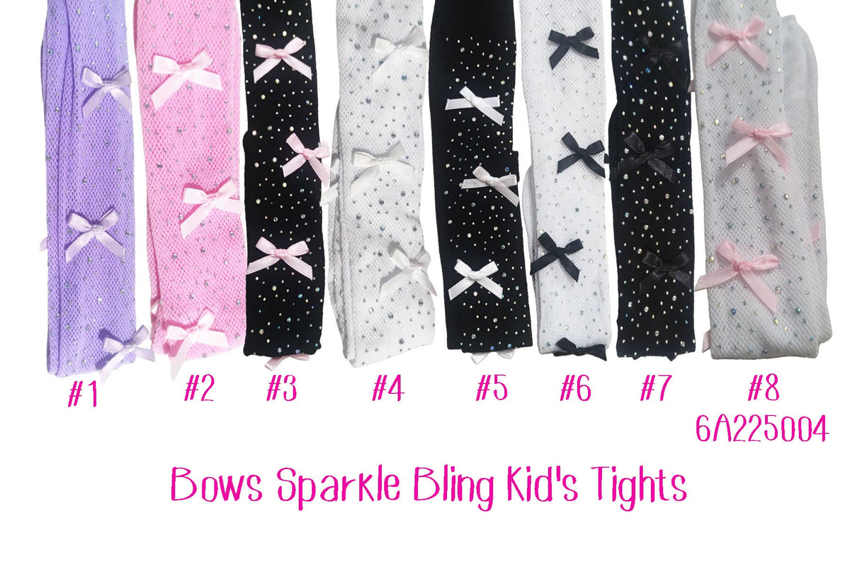 Bow Bling Tights