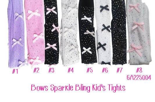 Bow Bling Tights