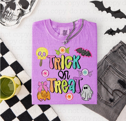 Neon Trick or Treat