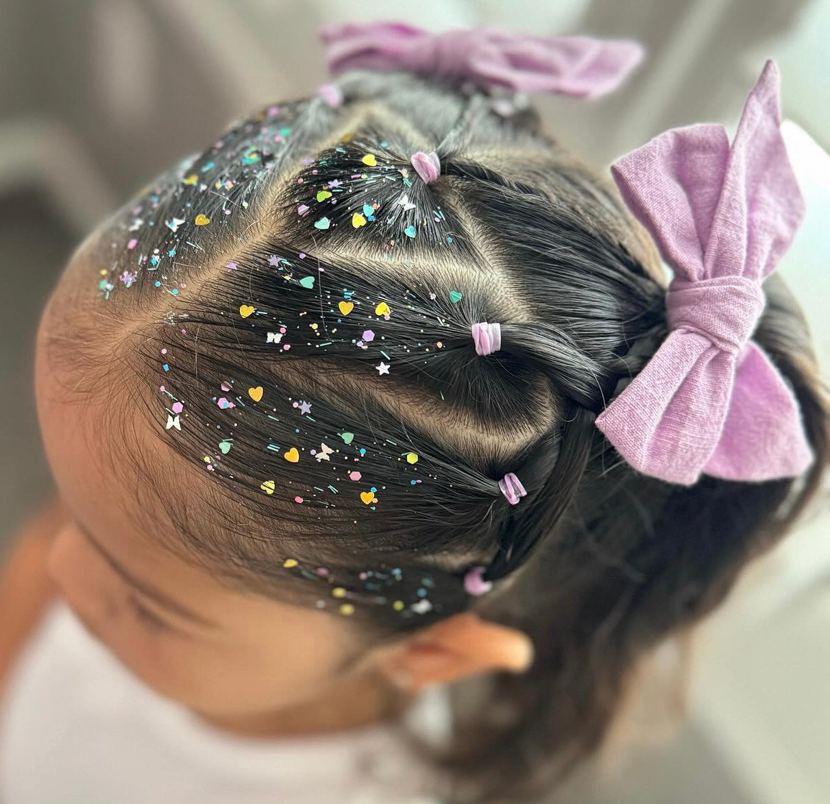 Tea Party Hair Glitter