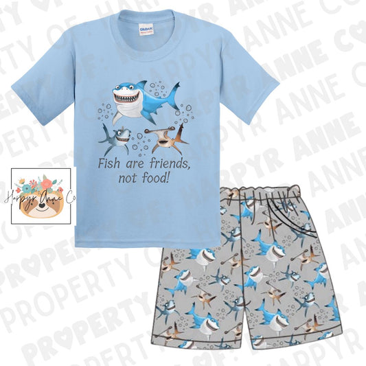 Fish Are Friends Set-not RTS- have to order tee