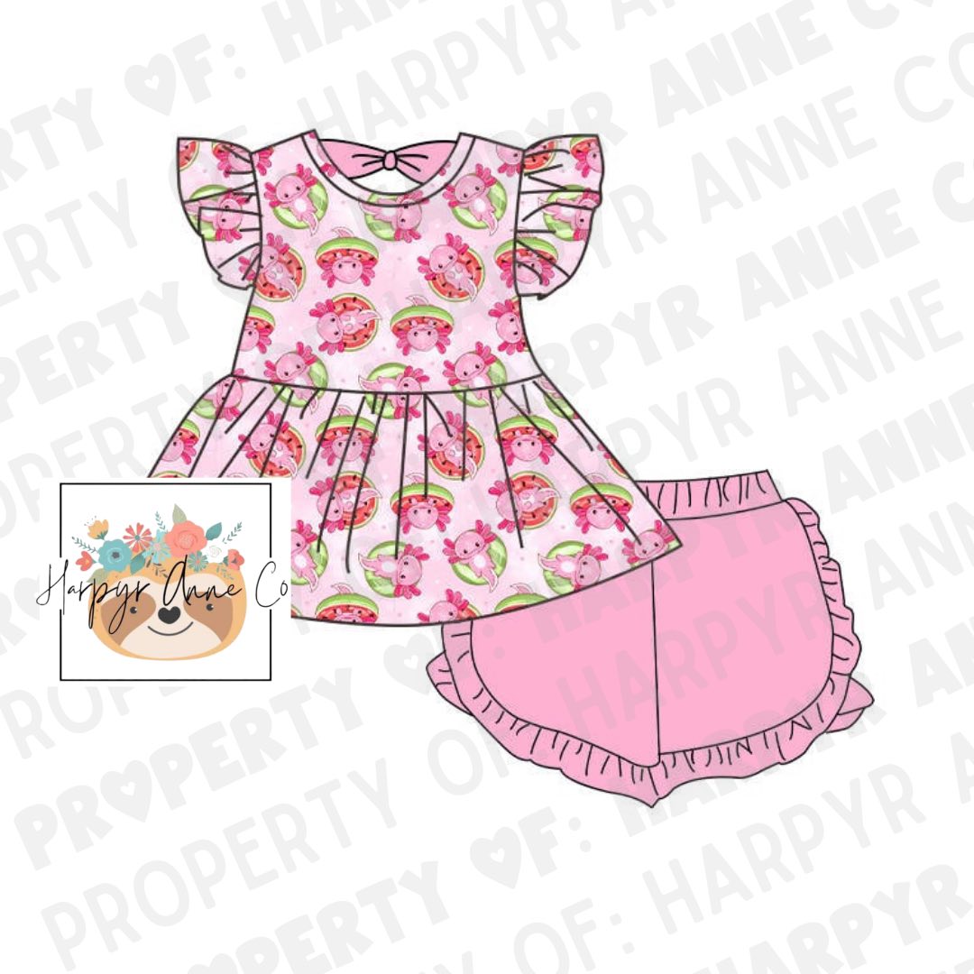 Girl Axolotl Set