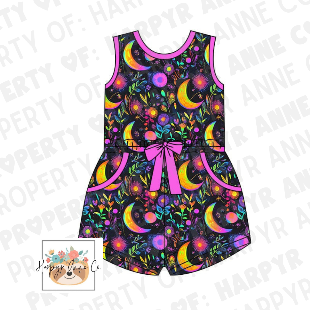 Neon Moon Romper
