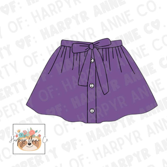 Plum Skort