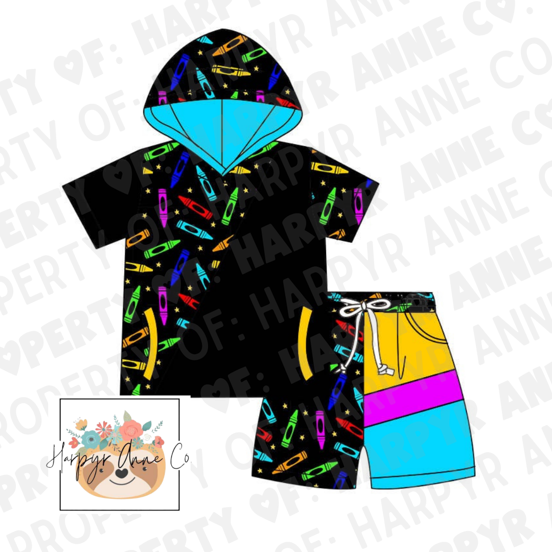 Crayon Short Set