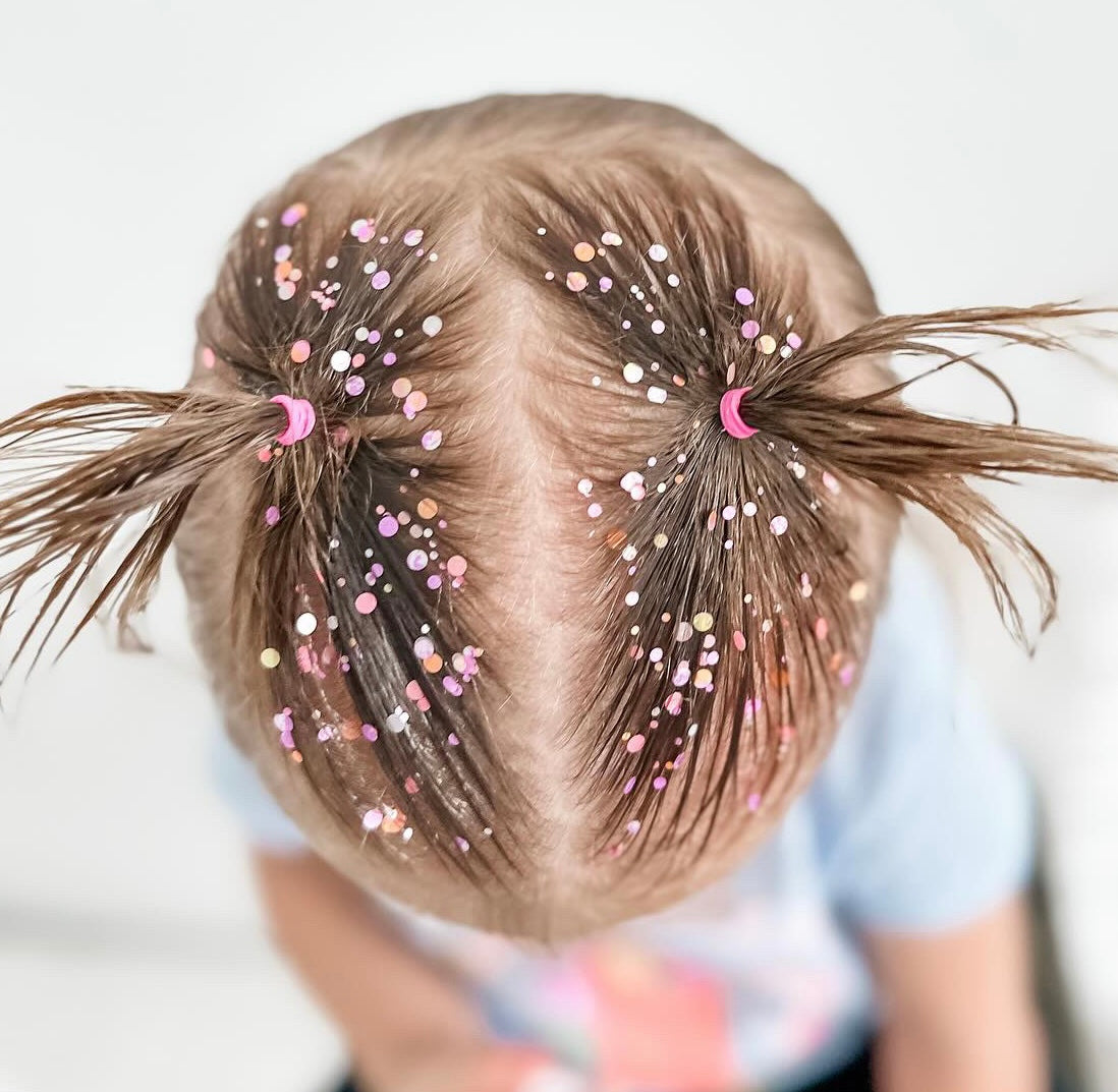 Tickled Pink Hair Glitter