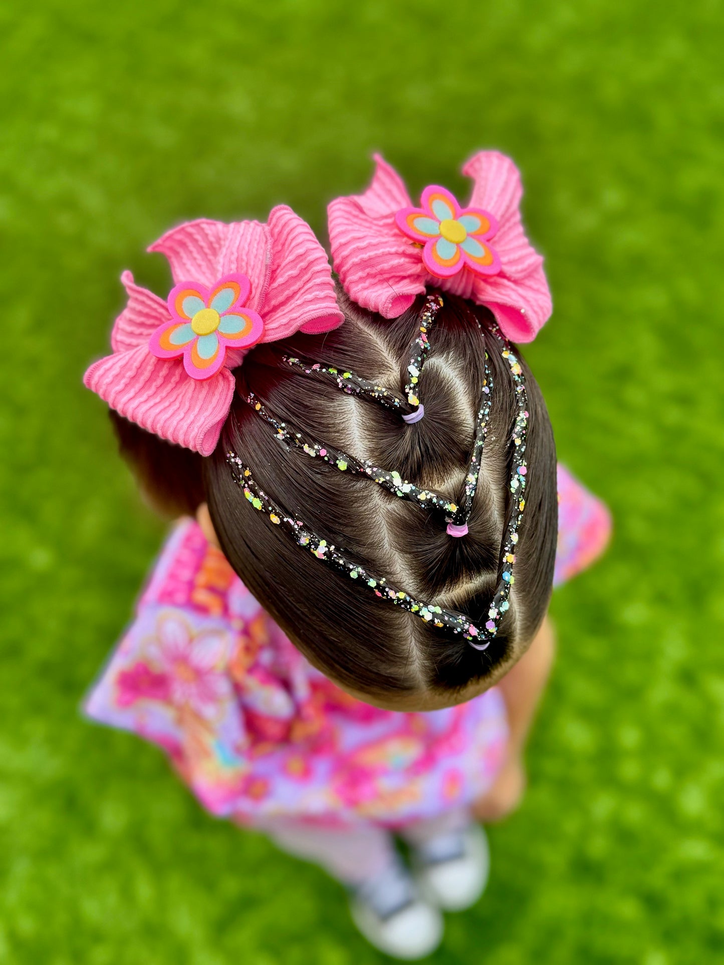 Glow Party Hair Glitter