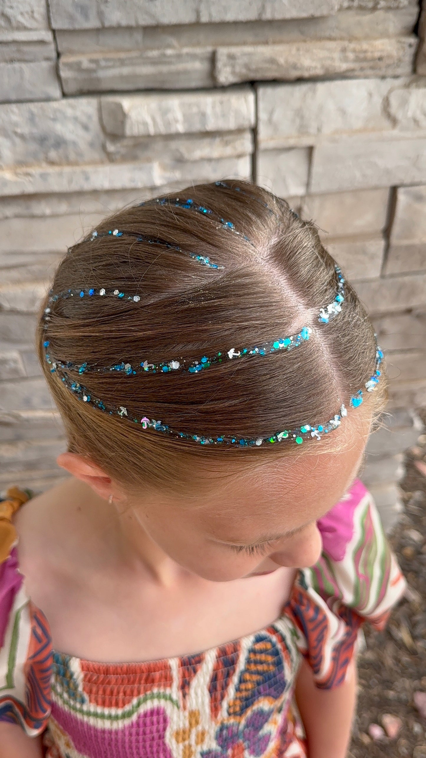 Rain Rain Go Away Hair Glitter