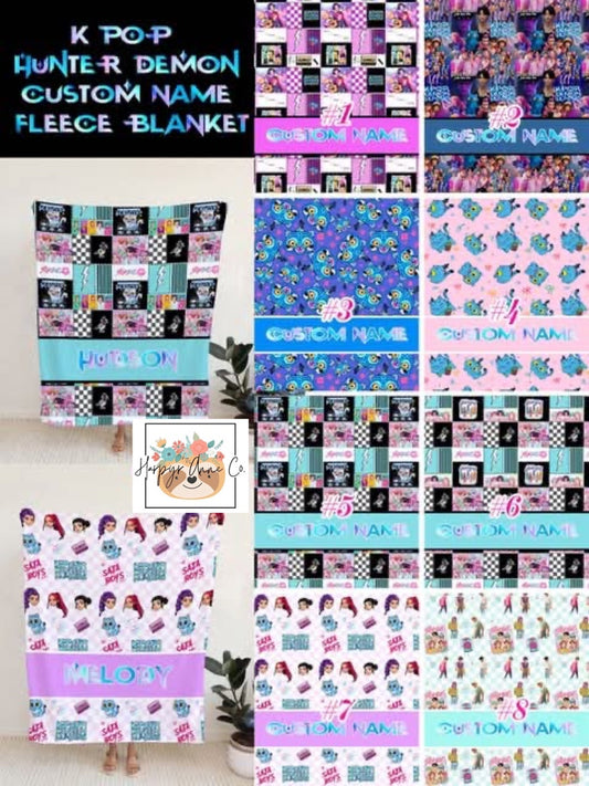 K POP Name Blanket