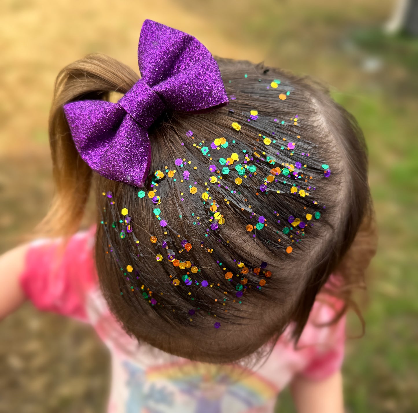 King Cake Hair Glitter