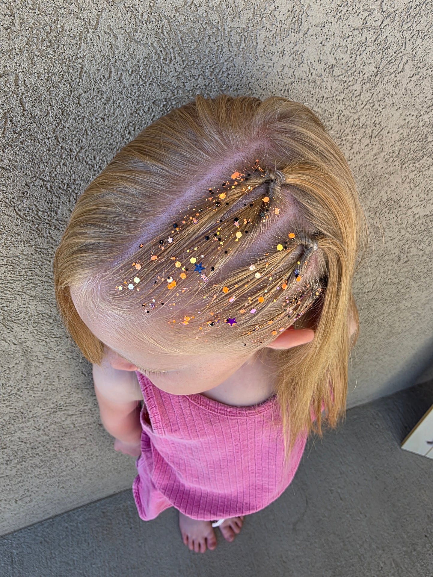 Stay Spooky Hair Glitter Stack