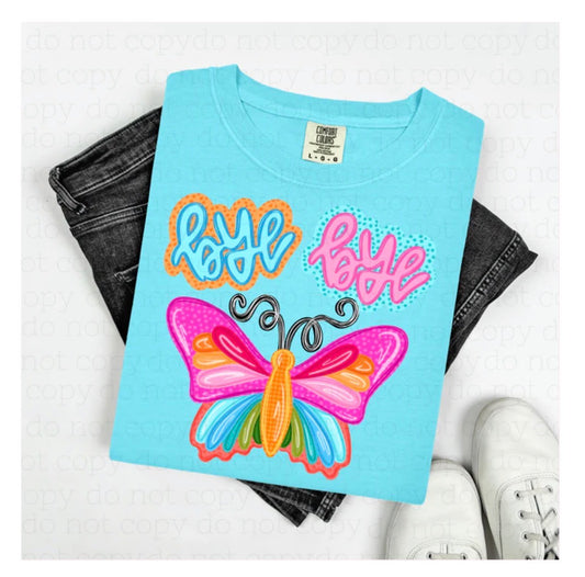 Bye Bye Butterfly Print