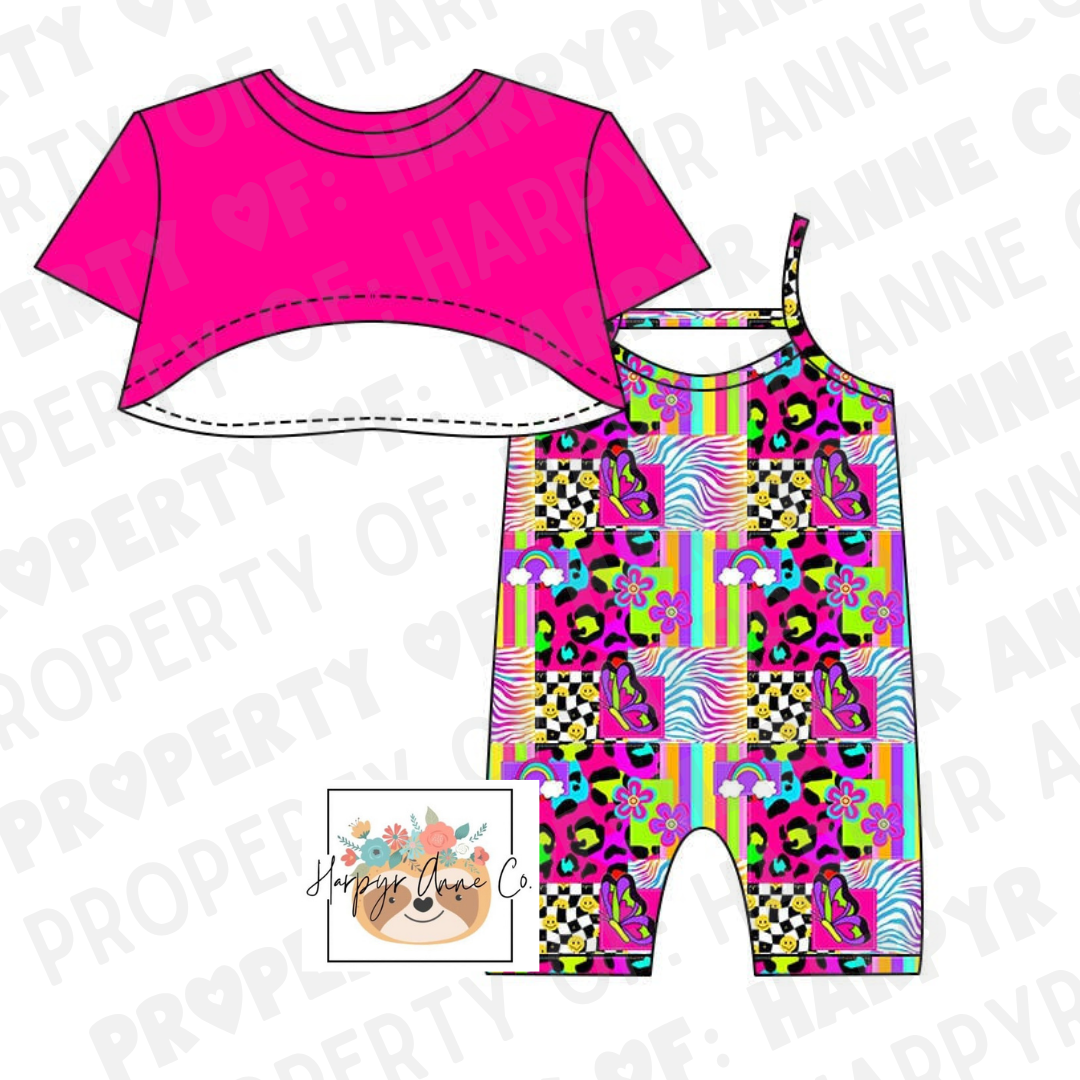 Neon Patchwork Honey Set