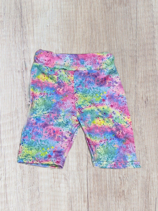 Girl Pastel Biker Shorts