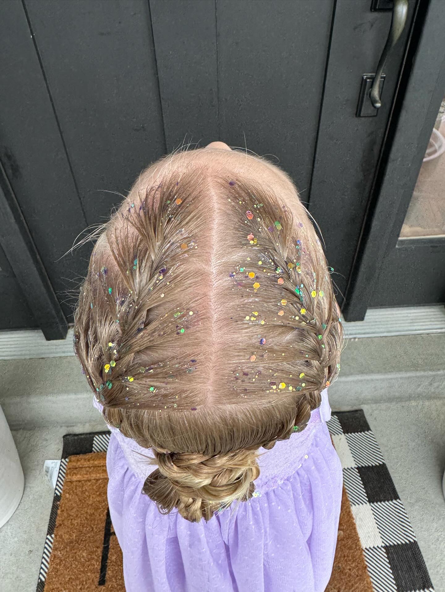 High Voltage Hair Glitter Stack