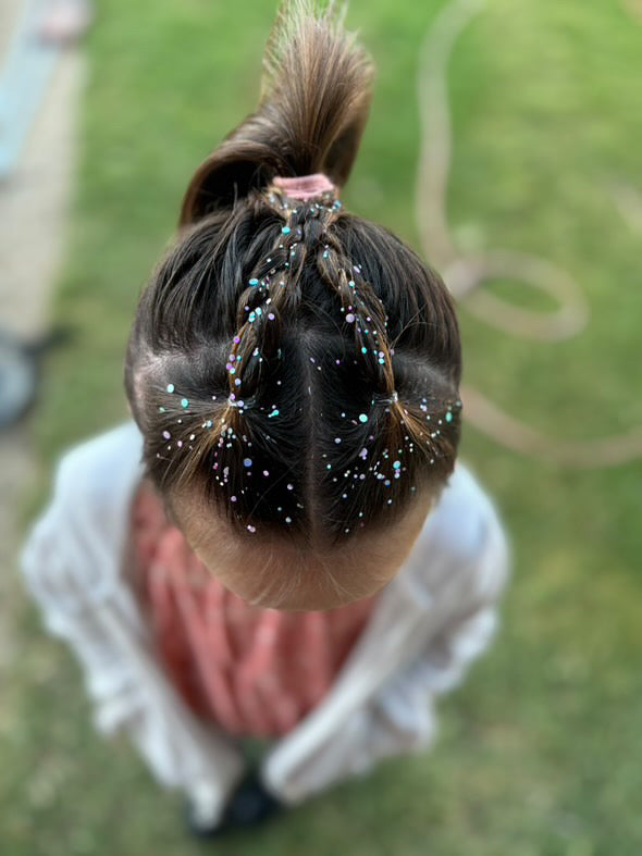 Winter Wonderland Hair Glitter Stack