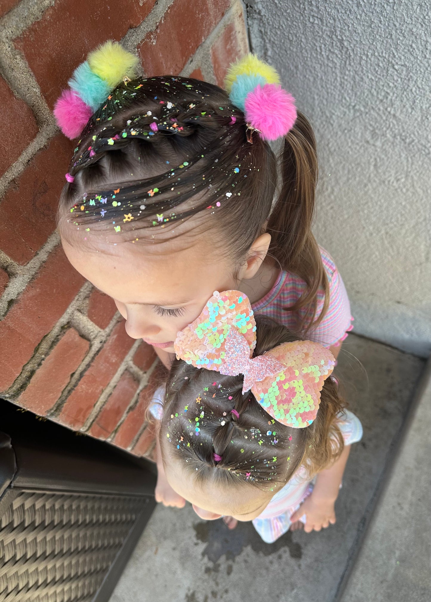 Neon Festival Hair Glitter