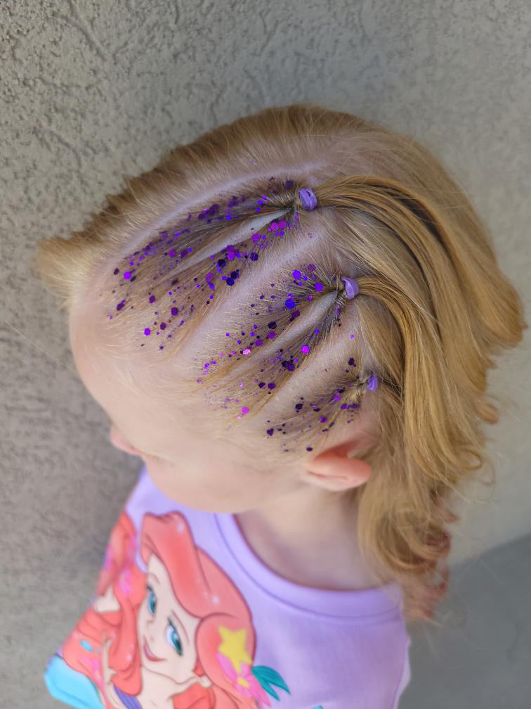 Very Violet Hair Glitter