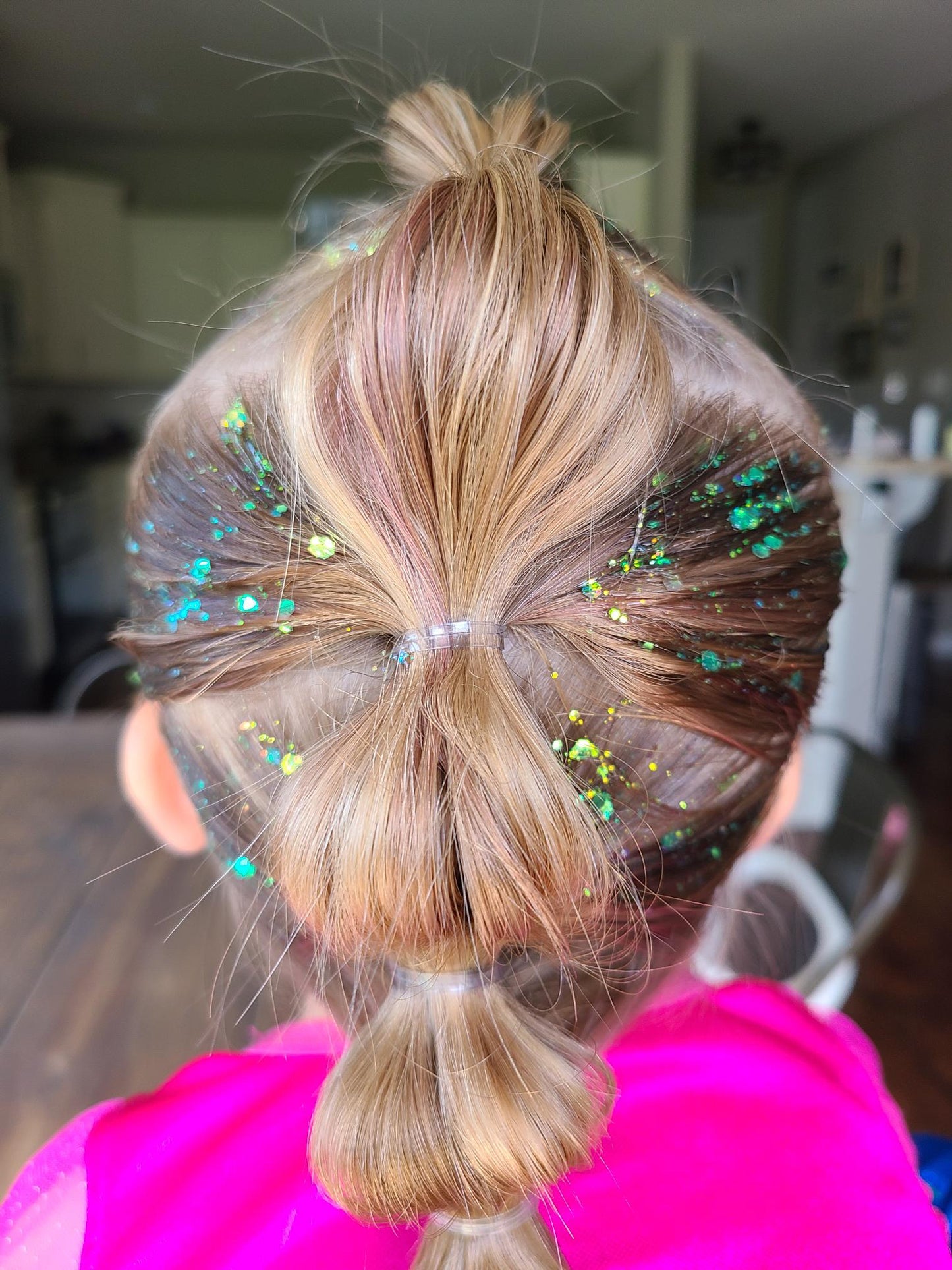 High Voltage Hair Glitter Stack