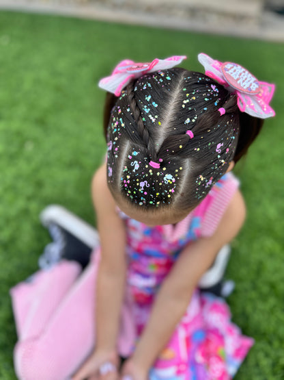 Malibu Barbie Hair Glitter