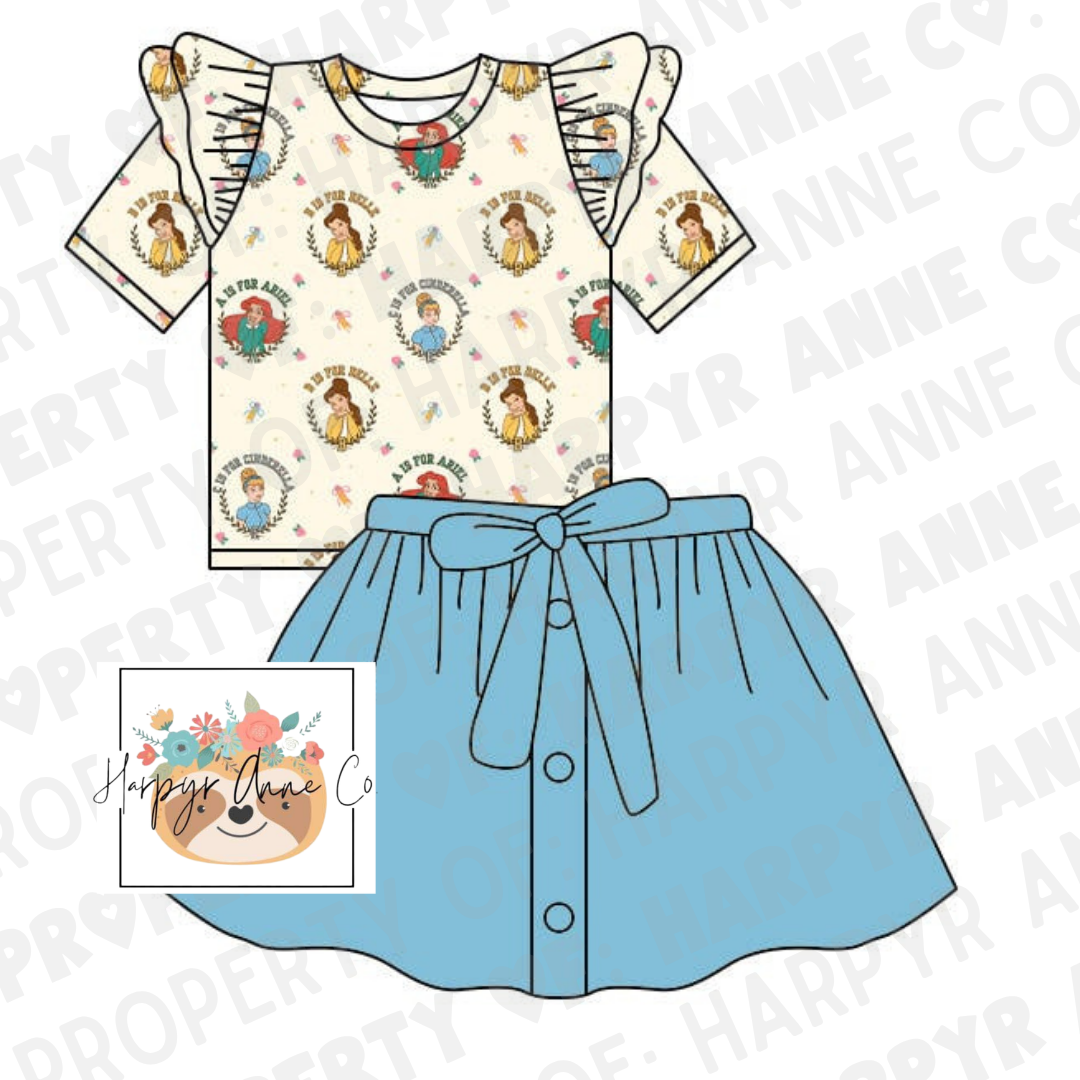 Princess ABC's Set