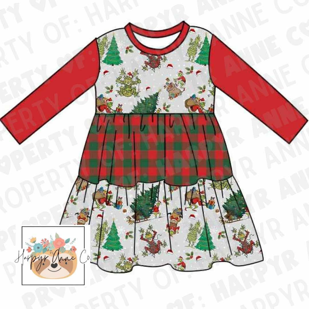 AMO Dress- green guy