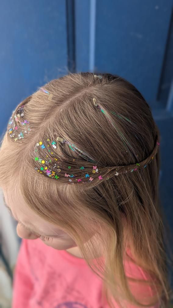 Butterfly Release Hair Glitter