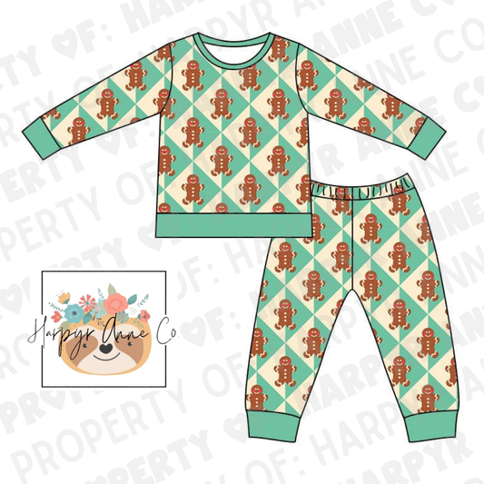 Green Gingerbread Set
