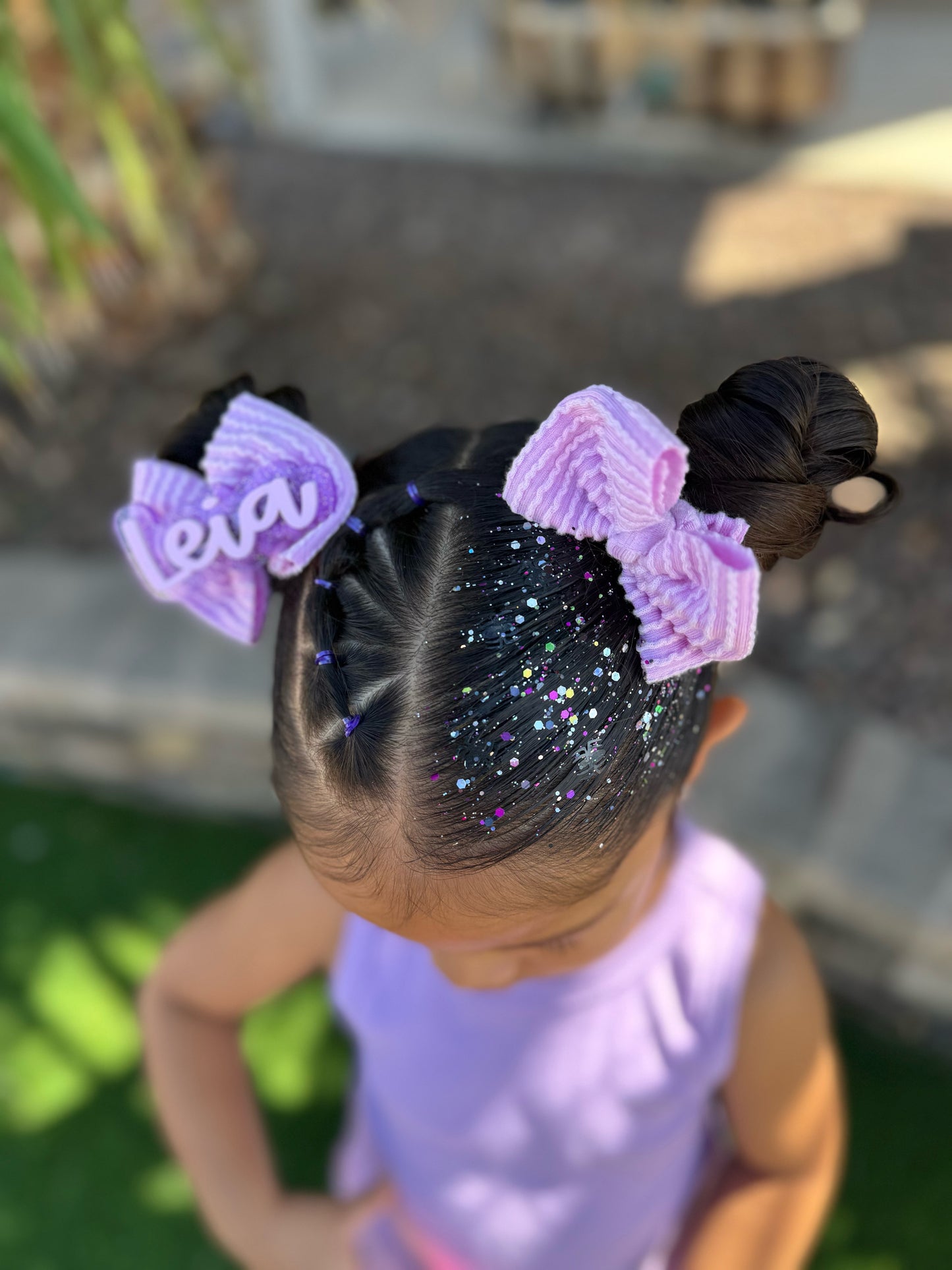 Stay Spooky Hair Glitter Stack