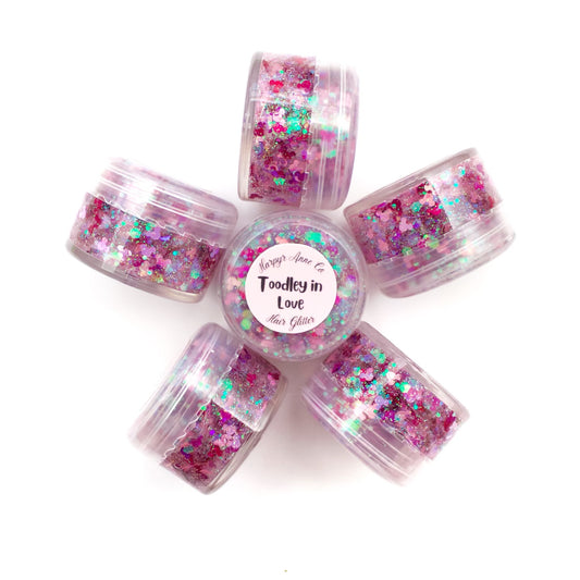 Toodley In Love Hair Glitter