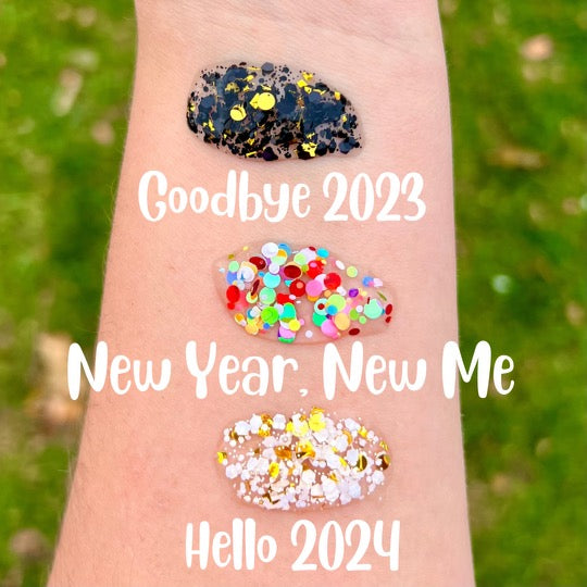 Goodbye 2023 Hair Glitter