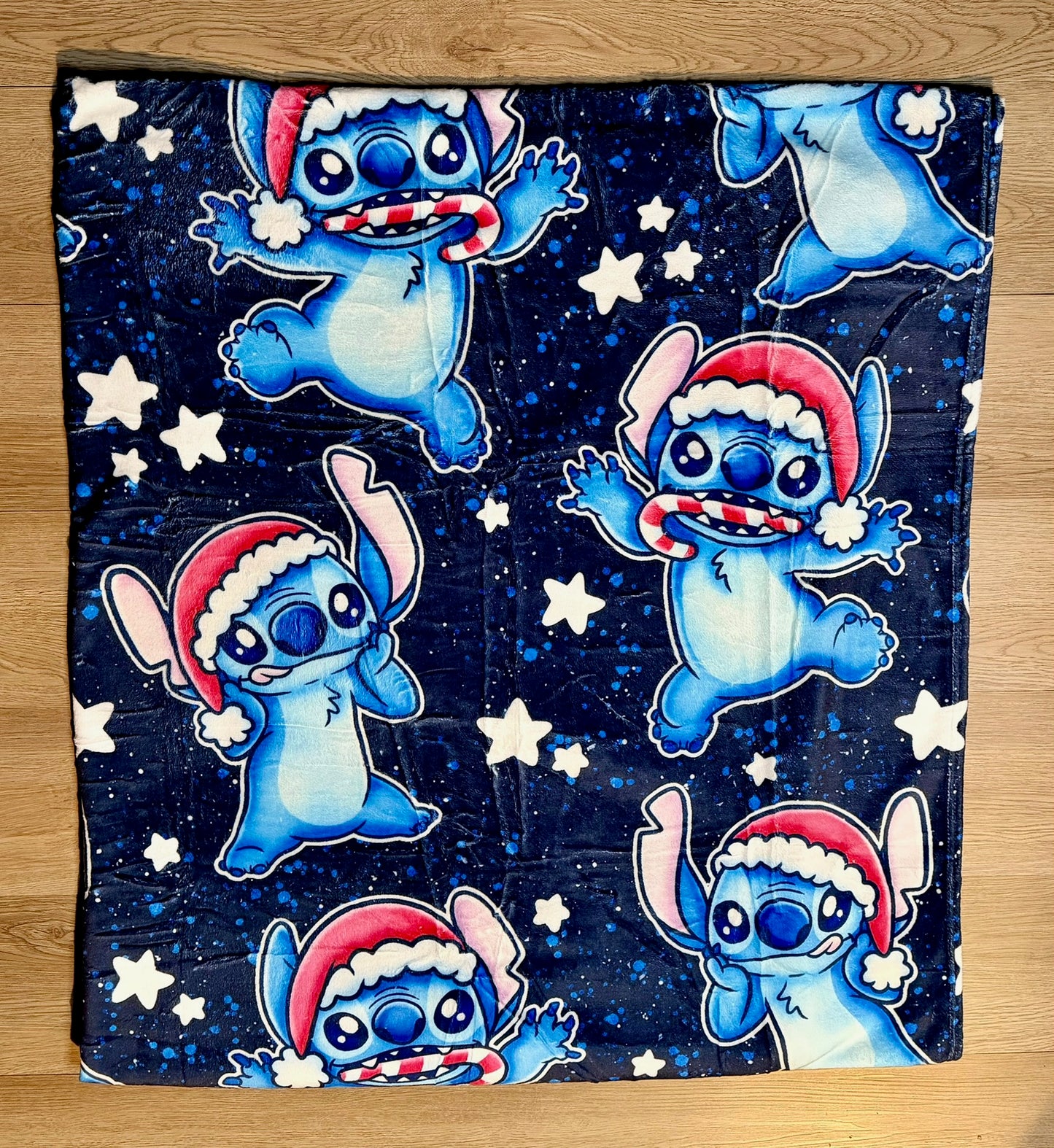 Blue Alien Mama Blanket