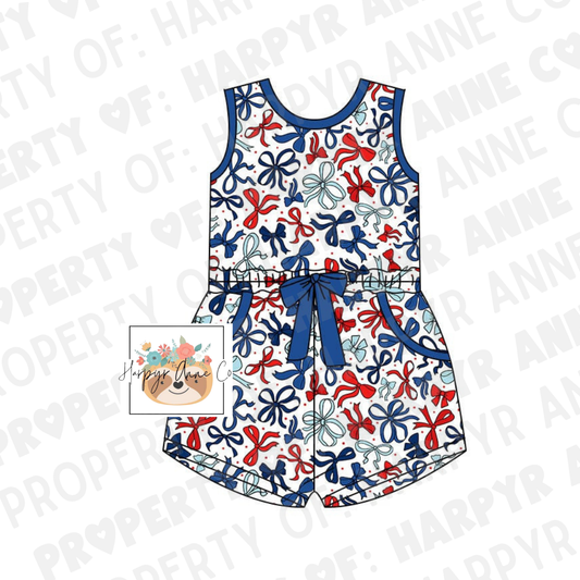 Bow USA Romper