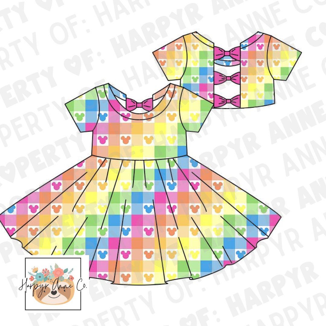 Neon Mouse Dress