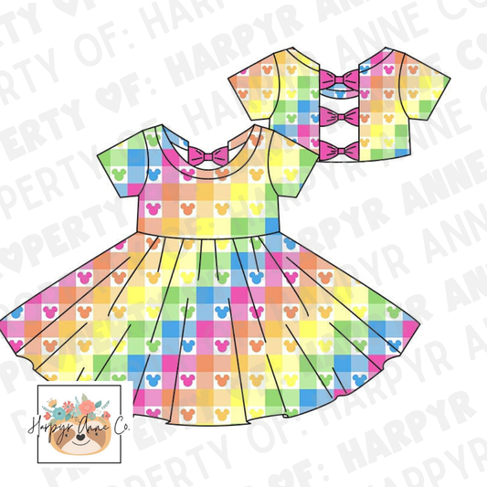 Neon Mouse Dress