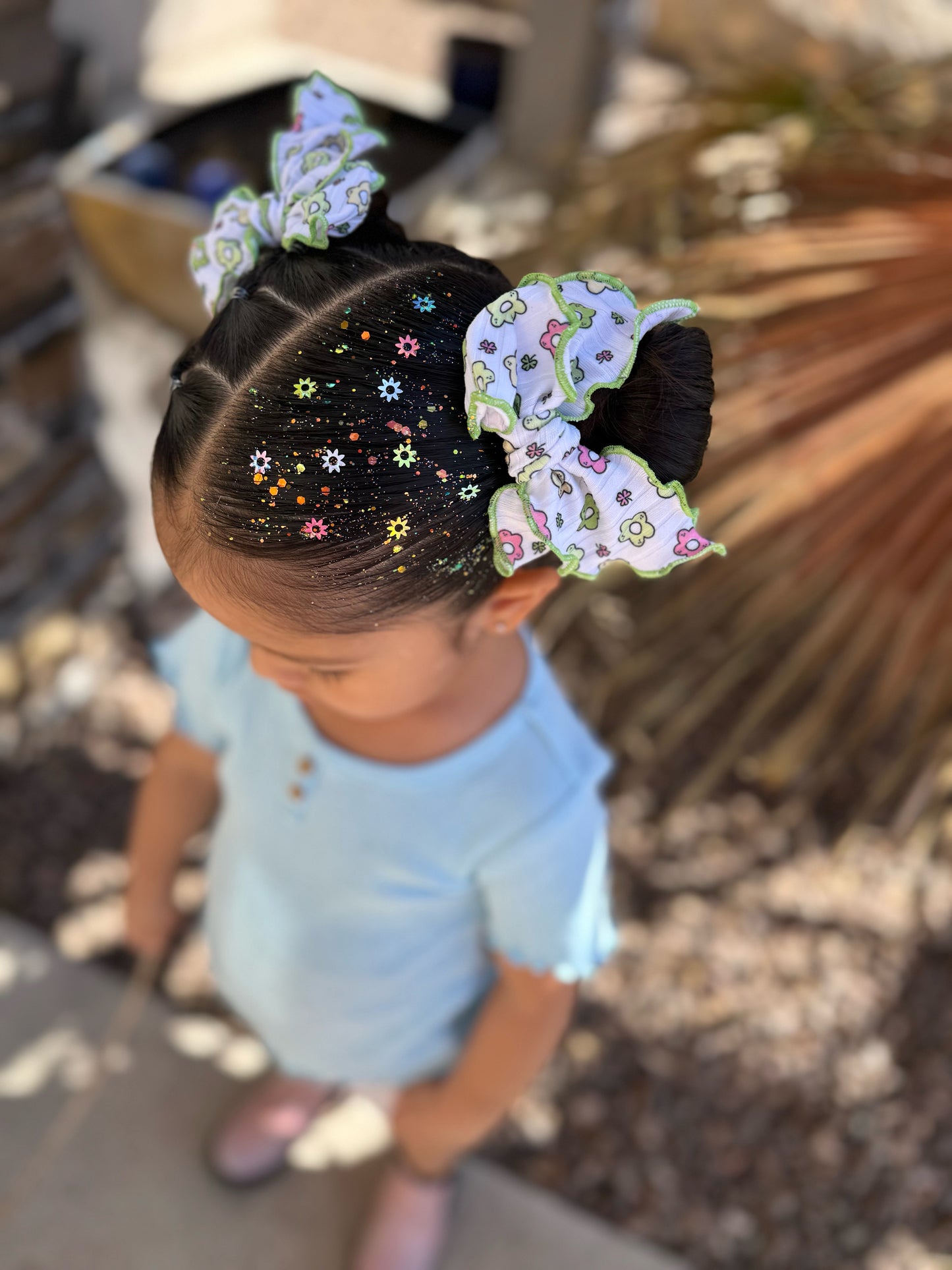 Spring is in Bloom Hair Glitter