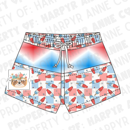 USA Bomb Pop Trunks
