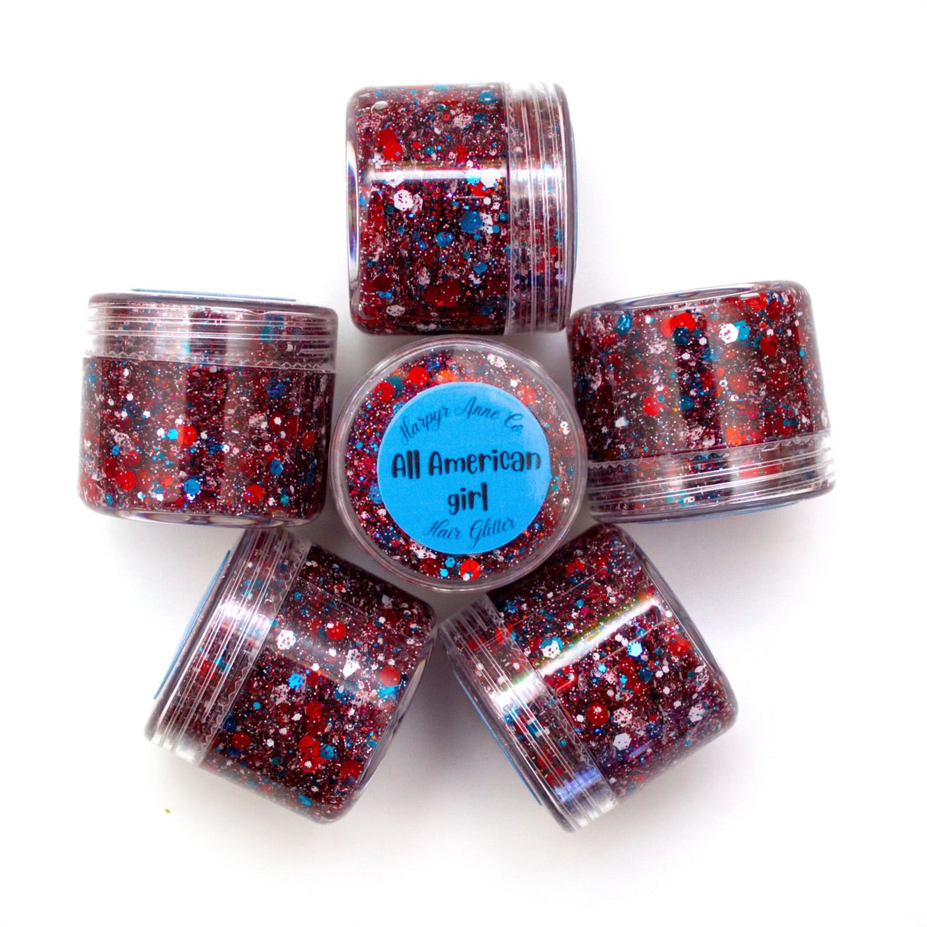 All American Girl Hair Glitter