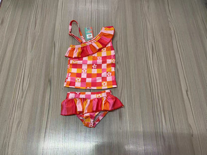 Check Flower Swim Girl