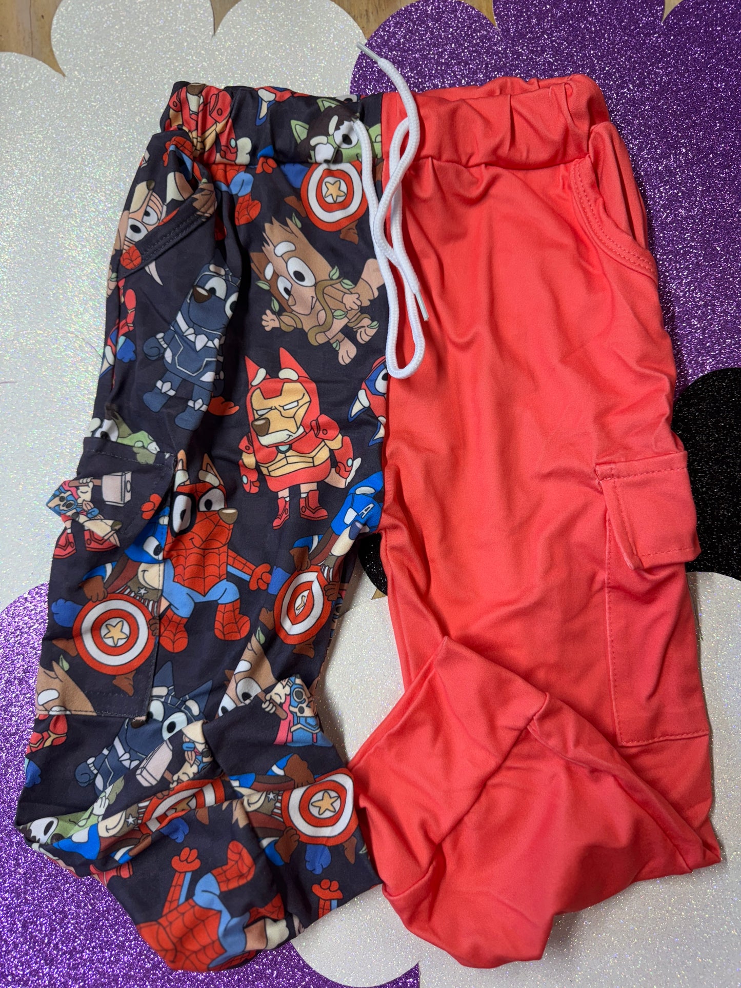 Cargo Jogger- Blue Dog Hero