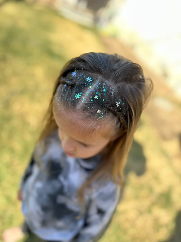 Fresh Powder Hair Glitter