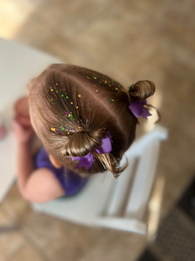 Mardi Party Hair Glitter