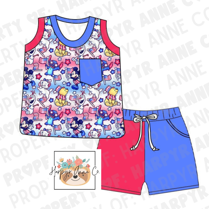 Magical USA Boy Set